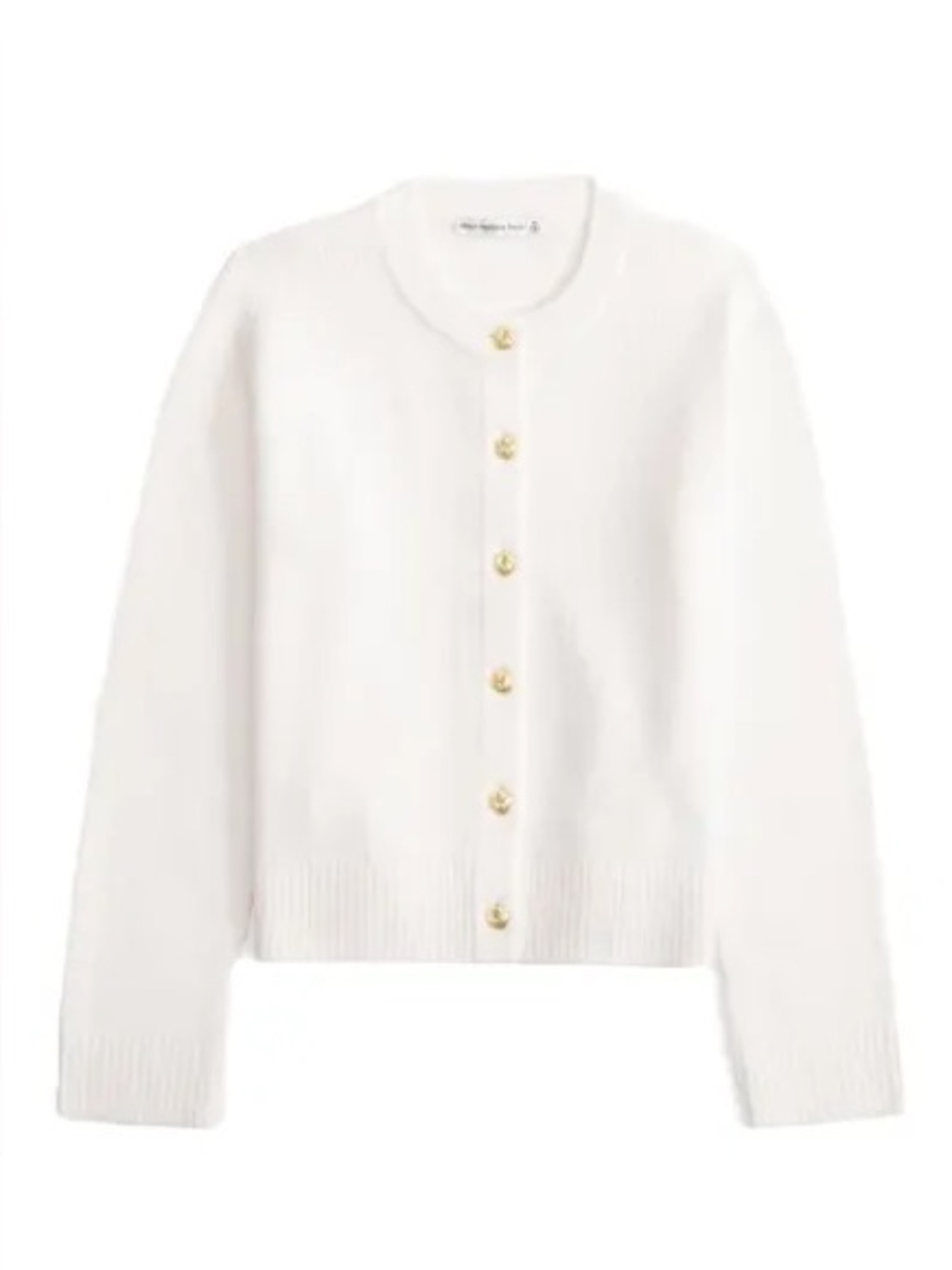 Abercrombie Crew Cardigan - Cream M